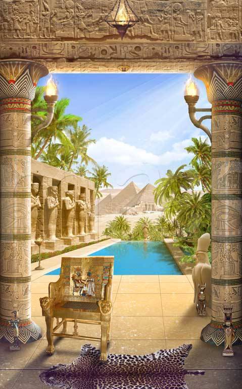 Фотообои Египетская архитектура